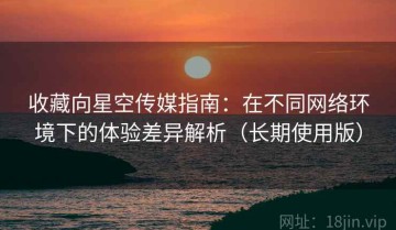 收藏向星空传媒指南：在不同网络环境下的体验差异解析（长期使用版）