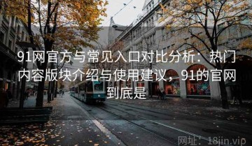 91网官方与常见入口对比分析：热门内容版块介绍与使用建议，91的官网到底是