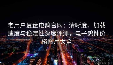 老用户复盘电鸽官网：清晰度、加载速度与稳定性深度评测，电子鸽钟价格图片大全
