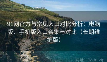 91网官方与常见入口对比分析：电脑版、手机版入口合集与对比（长期维护版）