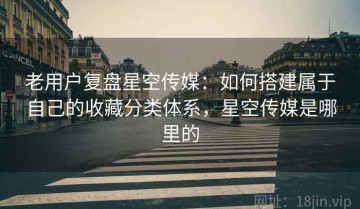 老用户复盘星空传媒：如何搭建属于自己的收藏分类体系，星空传媒是哪里的