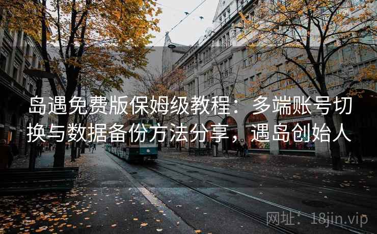 岛遇免费版保姆级教程：多端账号切换与数据备份方法分享，遇岛创始人