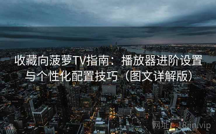 收藏向菠萝TV指南：播放器进阶设置与个性化配置技巧（图文详解版）