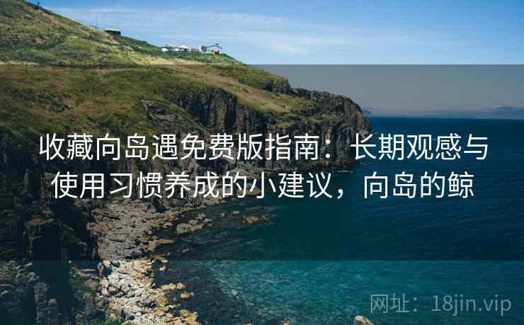 收藏向岛遇免费版指南：长期观感与使用习惯养成的小建议，向岛的鲸