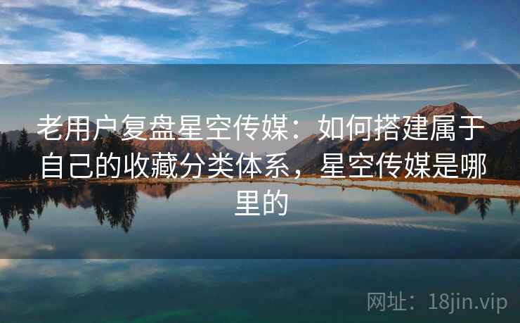 老用户复盘星空传媒：如何搭建属于自己的收藏分类体系，星空传媒是哪里的