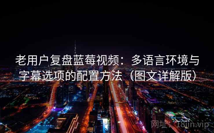 老用户复盘蓝莓视频：多语言环境与字幕选项的配置方法（图文详解版）