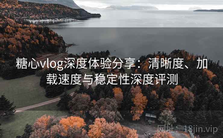 糖心vlog深度体验分享：清晰度、加载速度与稳定性深度评测